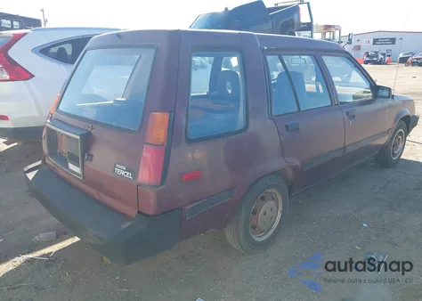 1987 Toyota Tercel Deluxe from USA, damaged, VIN JT2AL32V2H3675096